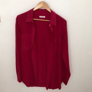 Equipment silk fuchsia size L